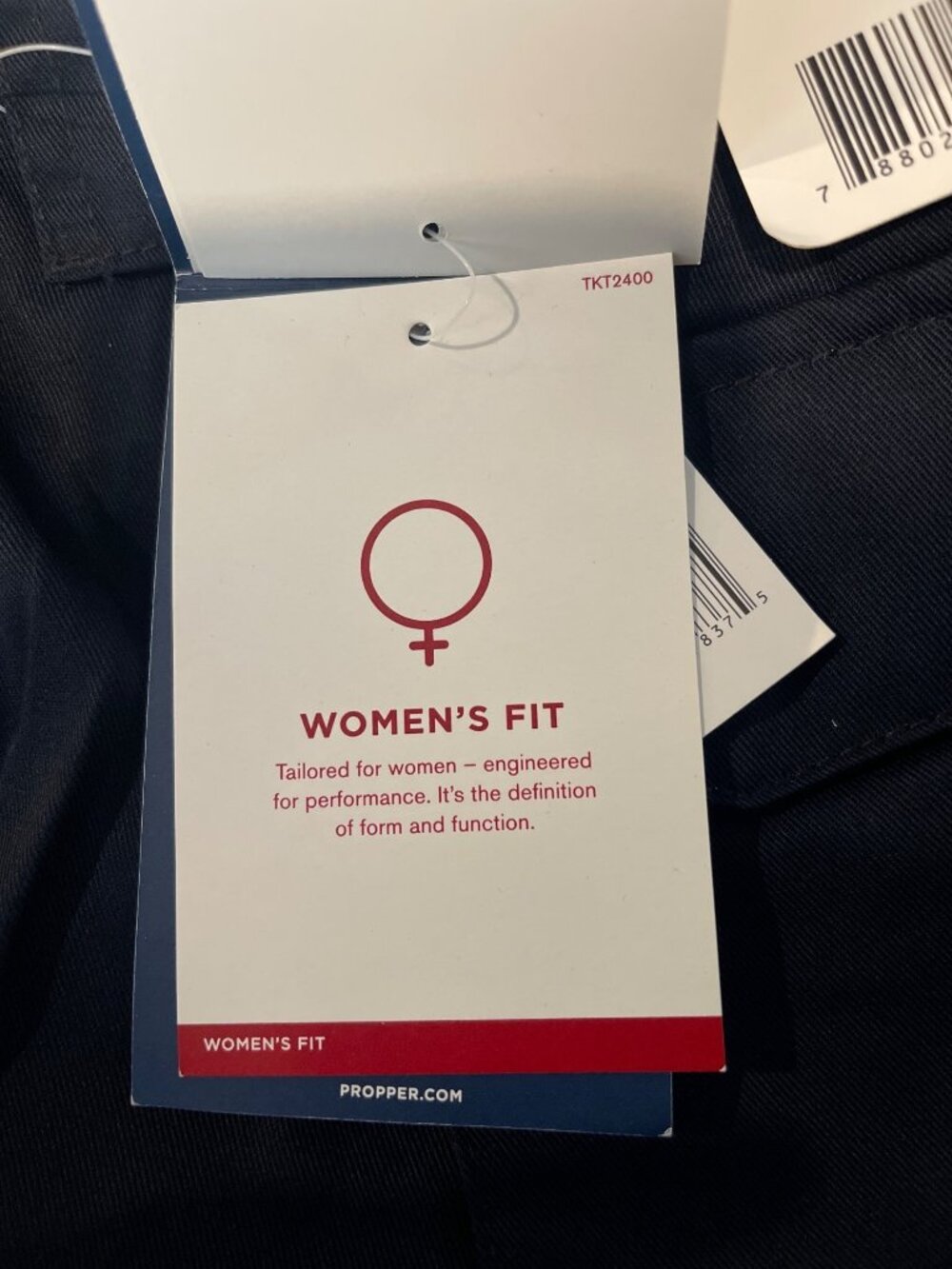 NWT Propper Women’s Critical Response EMS Twill Pants Sz 18 Unhem LAPD Navy F528 - Picture 6 of 8